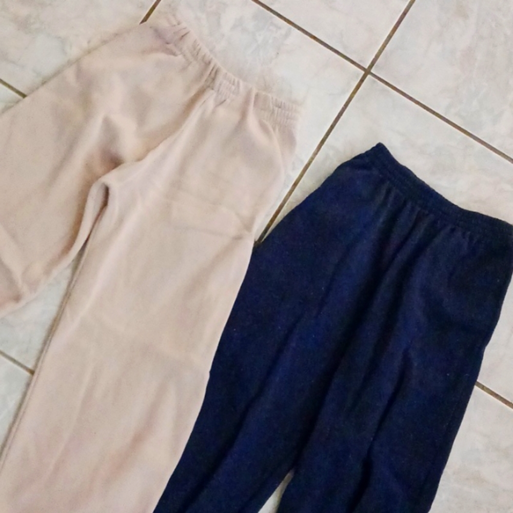 Wool wide leg sweatpants bundle (2pcs)